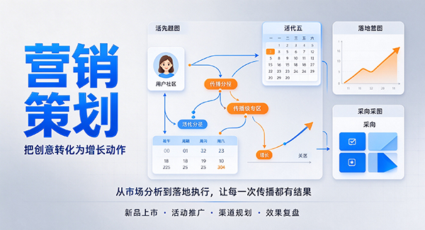 黔江区营销策划